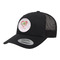 Valentine Owls Trucker Hat - Black (Personalized)