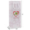 Valentine Owls Wine Gift Bag - Dimensions