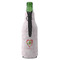 Valentine Owls Zipper Bottle Cooler - BACK (bottle)