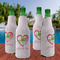 Valentine Owls Zipper Bottle Cooler - Set of 4 - LIFESTYLE
