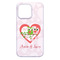 Valentine Owls iPhone 13 Pro Max Case - Back