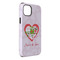 Valentine Owls iPhone 14 Plus Tough Case - Angle