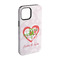 Valentine Owls iPhone 15 Pro Tough Case - Angle