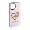 Valentine Owls iPhone 15 Tough Case -  Angle