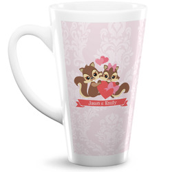 Chipmunk Couple Latte Mug (Personalized)