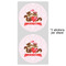 Chipmunk Couple 5" Multipurpose Round Label - Sheet