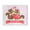 Chipmunk Couple 8'x10' Patio Rug - Front/Main