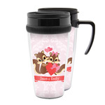 Chipmunk Couple Acrylic Travel Mug (Personalized)