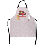 Chipmunk Couple Apron With Pockets w/ Couple's Names