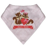 Chipmunk Couple Bandana Bib (Personalized)