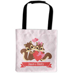 Chipmunk Couple Auto Back Seat Organizer Bag (Personalized)