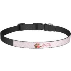 Chipmunk Couple Dog Collar - Large (Personalized)