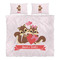 Chipmunk Couple Duvet Cover Set - King - Alt Approval