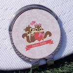 Chipmunk Couple Golf Ball Marker - Hat Clip