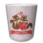 Chipmunk Couple Plastic Tumbler 6oz (Personalized)