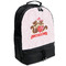 Chipmunk Couple Large Backpack - Black - Angled View