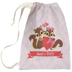 Chipmunk Couple Laundry Bag - Large (Personalized)