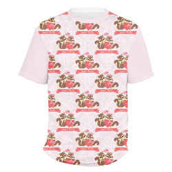 Chipmunk Couple Men's Crew T-Shirt - X Large (Personalized)