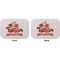 Chipmunk Couple Octagon Placemat - Double Print Front and Back