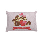 Chipmunk Couple Pillow Case - Standard (Personalized)