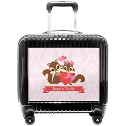 Chipmunk Couple Pilot / Flight Suitcase (Personalized)