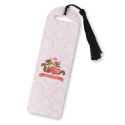 Chipmunk Couple Plastic Bookmark (Personalized)