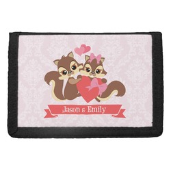 Chipmunk Couple Trifold Wallet (Personalized)