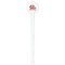 Chipmunk Couple White Plastic 7" Stir Stick - Round - Single Stick