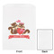 Chipmunk Couple White Treat Bag - Front & Back View