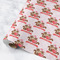 Chipmunk Couple Wrapping Paper Roll - Matte - Medium - Main