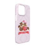 Chipmunk Couple iPhone Case - Plastic - iPhone 13 (Personalized)