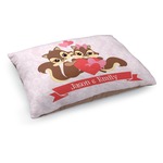 Chipmunk Couple Dog Bed - Medium w/ Couple's Names