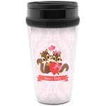 Chipmunk Couple Acrylic Travel Mug without Handle (Personalized)