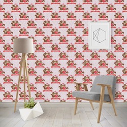 Chipmunk Couple Wallpaper & Surface Covering (Peel & Stick - Repositionable)
