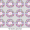 Orchids 1" Multipurpose Round Labels - Sheet