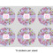 Orchids 3" Multipurpose Round Labels - Sheet