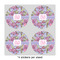 Orchids 4" Multipurpose Round Labels - Sheet