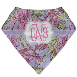 Orchids Bandana Bib (Personalized)