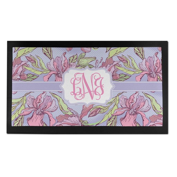 Custom Orchids Bar Mat - Small (Personalized)