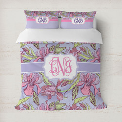 Orchids Duvet Cover Set - Full / Queen (Personalized)