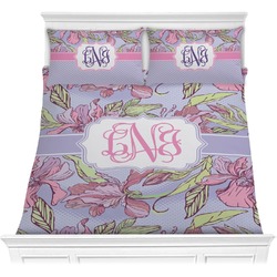 Orchids Comforter Set - Full / Queen (Personalized)