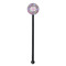 Orchids Black Plastic 5.5" Stir Stick - Round - Single Stick