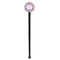 Orchids Black Plastic 7" Stir Stick - Round - Single Stick