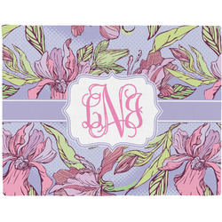 Orchids Woven Fabric Placemat - Twill w/ Monogram