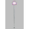 Orchids Clear Plastic 7" Stir Stick - Round - Single Stick