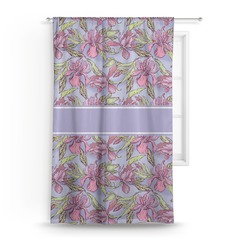 Orchids Curtain - 50"x84" Panel