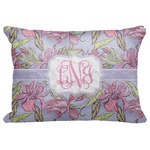 Orchids Decorative Baby Pillowcase - 16"x12" w/ Monogram