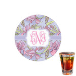 Orchids Printed Drink Topper - 1.5" (Personalized)