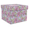 Orchids Gift Boxes with Lid - Canvas Wrapped - X-Large - Front/Main