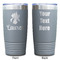 Orchids Gray Polar Camel Tumbler - 20oz - Double Sided - Approval